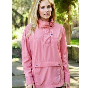 ALP-N-ROCK Pink Anorak Windbreaker Pullover Jacket Size Large